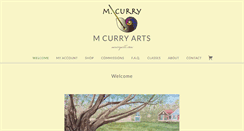 Desktop Screenshot of mcurryarts.com